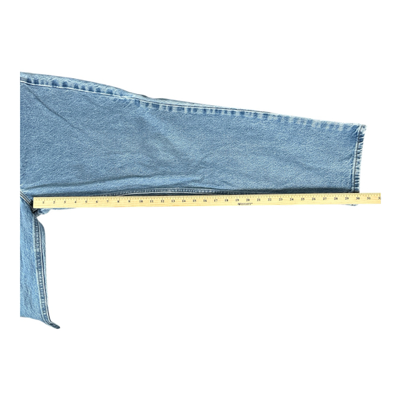 Carhartt 38x32 Blue Work Jeans Traditional Fit - Picture 7 of 8